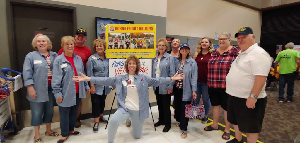 Chapter supplies the Honor Flight breakfast and provides "Send-off" to the veterans.