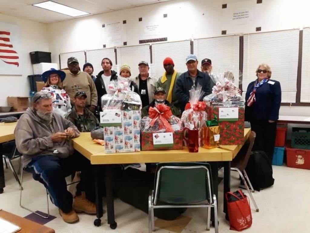 Anasazi Chapter, NSDAR, donates Christmas presents to veterans.